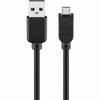 Goobay Verschiedene Helos USB 2.0 laidas USB-A kištukas/USB-B mikro kištukas 1,0 m