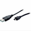 S-Conn S/CONN 14-16035, 2 m, Mini USB B, USB A, USB 2.0, 0,48 Gbit/s, Juoda