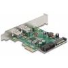 USB 3.0 PCIex1 2xInt.2xExt. DeLOCK