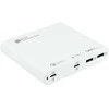 Good Connections GC USB stalinio kompiuterio greito įkrovimo stotelė 120 W GaN technologija 4 prievadų USB-C/A PD balta