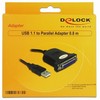 Adapteris Delock USB 1.1, USB - IEEE 1284 / 61330