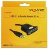 Adapteris Delock USB 1.1, USB - IEEE 1284 / 61330