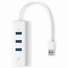 TP-LINK USB 3.0 į gigabito eterneto tinklo adapteris, 3 prievadų USB 3.0 šakotuvas, 1 USB 3.0 jungtis, 1 gigabito eterneto prievadas, 3 USB 3.0 jungtys
