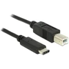 Kabelis USB Delock USB-C - 0.5 m Juodas (83328)
