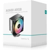 DeepCool AG600 ARGB Processor Oro vėsintuvas 12 cm Juodas 1 pc(s)