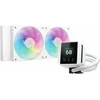 Silentiumpc K Cooler Wasserkühlung DeepCool MYSTIQUE 240 Baltas ARGB