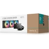 DeepCool LT360 VISION ARGB Procesorius Aušinimo skysčiu rinkinys 12 cm Juoda 1 vnt