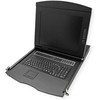 Przełącznik Value Przełącznik KVM 19, 8 portów, 43 cm (17) TFT (4:3), VGA, USB, układ klawiatury angielski (Wielka Brytania)