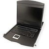 Przełącznik Value Przełącznik KVM 19, 8 portów, 48 cm (19) TFT (16:9), VGA, USB, szwajcarska klaviatūra
