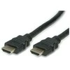 VALUE 4K HDMI Ultra HD Kabelis mit Ethernet ST/ST juodas 1m