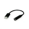 Adapteris AV Value VALUE Adapteris audio USB typu C - 3,5 mm, męski/żeński, 0,13 m