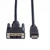 Kabelis Value 1.5m juoda (11995516 1.5 M Dvi-D Hdmi)