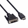 Kabelis Value 1.5m juoda (11995516 1.5 M Dvi-D Hdmi)