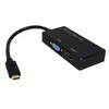 VALUE Ekranas Adapteris USB Typ C - VGA / HDMI
