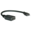 VALUE HDMI High Speed Kabelis mit Ethernet HDMI BU - Mini HDMI ST 0,15m