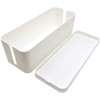 Value 19.99.3237, Kabelių dėžutė, Plastikas, Balta