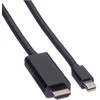 VALUE Mini DisplayPort Kabelis, Mini DP-UHDTV, ST/ST, juodas, 3 m