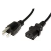 VALUE Netzkabel NEMA-5 auf C13 fr USA, juodas, 1,8 m