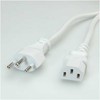 Kabelis zasilający Value PowCable IEC Conn balta (19.99.1223-50)