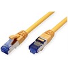 VALUE Patchkabel Cat.6A (Class EA) S/FTP (PiMF), LSOH, gelb, 0,15 m