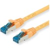 VALUE Patchkabel Cat.6A (Class EA) S/FTP (PiMF), LSOH, gelb, 0,15 m