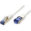 VALUE Patchkabel Cat.6A (Class EA) S/FTP (PiMF), LSOH, wei, 0,15 m