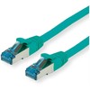 VALUE Patchkabel Cat.6A (Class EA) S/FTP (PiMF), LSOH, grn, 0,15 m