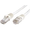 Vertė VALUE UTP PatchCord Cat6a. CU. Baltas. 0,3 m