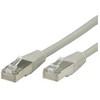 VALUE Kabelis krosowy PatchCord S/FTP (PiMF) Kat. 6 10m Pilka