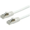 VALUE Patchkabel Kat.6 Class E S/FTP PiMF LSOH baltas 10m