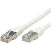 VALUE Patchkabel Kat.6 Class E S/FTP PiMF baltas 1,5m