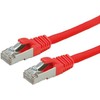 VALUE Patchkabel Kat.6 Class E S/FTP PiMF LSOH raudona 10m