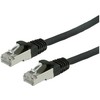 Value PatchCord S/FTP, Kat.6, 5m, LSOH, juoda (21.99.1265)