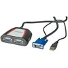 Secomp VALUE nešiojamasis VGA vaizdo skirstytuvas 2 fach 250 MHz kabelis – 14.99.3523