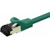 VALUE S/FTP-(PiMF-) Patchkabel Cat.8 (Class I), LSOH, Litzendraht, grn, 1 m
