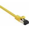 VALUE S/FTP-(PiMF-) Patchkabel Cat.8 (Class I), LSOH, Litzendraht, gelb, 2 m