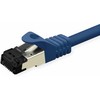 VALUE S/FTP-(PiMF-) Patchkabel Cat.8 (Class I), LSOH, Litzendraht, blau, 3 m