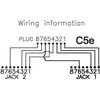 VALUE T-Adapteris Kat.5e Class D STP