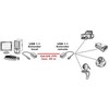 USB Value USB-A - RJ-45 kabelis 45 m, juodas (12.99.1121)