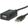 Value USB vertė USB-A laidas – 12 m juodas (12.99.1110)