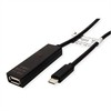 USB kabelis Value USB-A - USB-C 20 m juodas (12.99.1114)