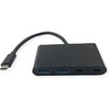 Value HUB USB vertė VERtė koncentratorius USB 3.2 Gen 2, 4x (2x A+ 2x C), C tipo prijungimo laidas