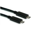 VALUE USB 3.2 Gen 2 Kabelis, C-C, ST/ST, 4K UHD-1, 10Gbit/s, Emark, 100W, wei, 1 m