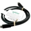VALUE USB 3.2 Gen 2 Kabelis, C-C, ST/ST, 4K UHD-1, 10Gbit/s, Emark, 100W, wei, 1 m