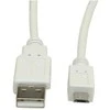 Value Secomp USB-A USB laidas – 3 m baltas (11.99.8755)