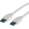 Value USB-A USB laidas – 3 m baltas (11.99.8976)