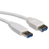 VALUE kabelis USB 3.0 A tipo M - A F 0.8 m