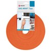 VELCRO® ONE-WRAP® Velcro juosta 25m ir 20mm pločio oranžinė