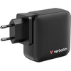 Verbatim Mini GaN Ladegert 165W 4 Port US/EU/UK ADP