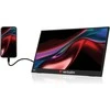 Nešiojamas monitorius Verbatim LIGHT 15.6″ FHD juodos spalvos 32401